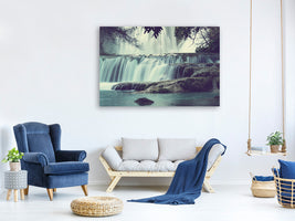 panoramic-3-piece-canvas-print-waterfall-mexico