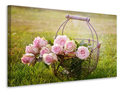 5-piece-canvas-print-a-basket-full-of-roses