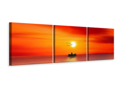 canvas-print-a-fisherman-in-the-sunset