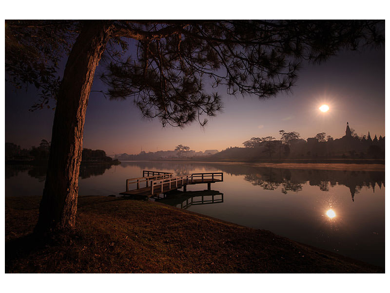 3-piece-canvas-print-a-lake-at-the-forest