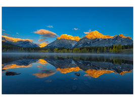 modern-3-piece-canvas-print-a-perfect-morning-in-canadian-rockies