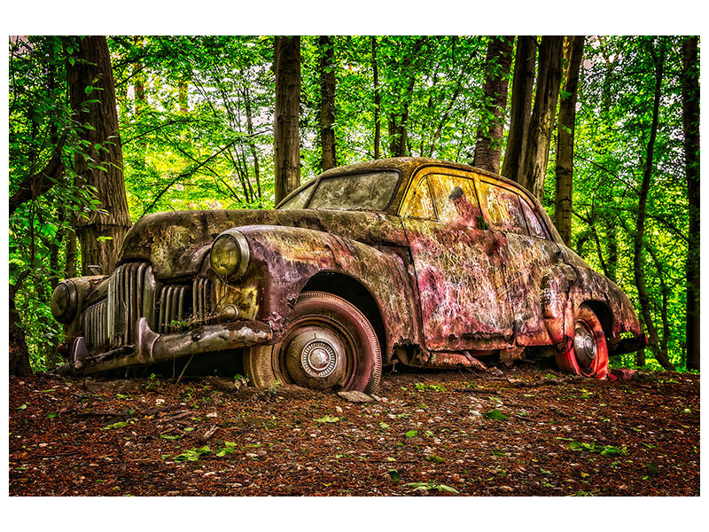 modern-3-piece-canvas-print-abandoned-classic-car