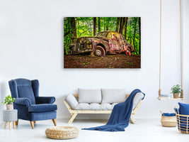 modern-3-piece-canvas-print-abandoned-classic-car