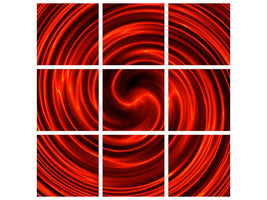 canvas-print-abstract-red-whirl