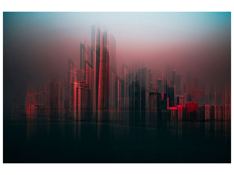 modern-4-piece-canvas-print-abu-dhabi-skyline