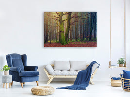 4-piece-canvas-print-alone-in-the-woods