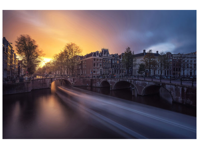 panoramic-canvas-print-amsterdam-keizersgracht