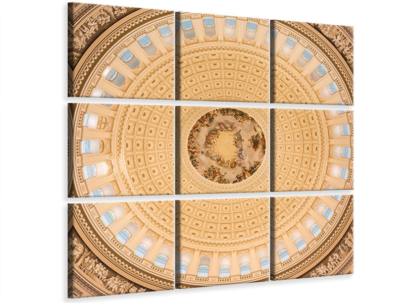 4-piece-canvas-print-art-on-the-ceiling