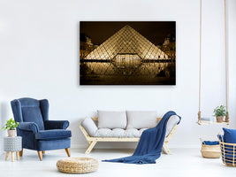 modern-4-piece-canvas-print-at-night-at-the-louvre