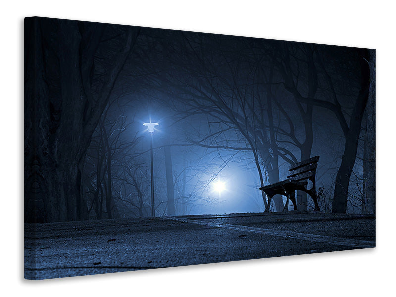 3-piece-canvas-print-at-night-in-the-park