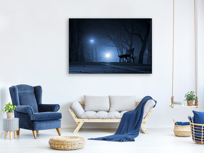 3-piece-canvas-print-at-night-in-the-park
