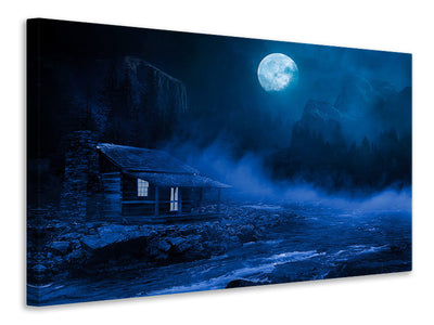 3-piece-canvas-print-at-night-in-the-woods