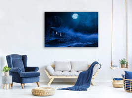 3-piece-canvas-print-at-night-in-the-woods