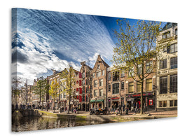 modern-4-piece-canvas-print-at-the-canal