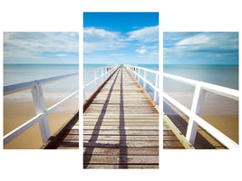 modern-4-piece-canvas-print-at-the-dock