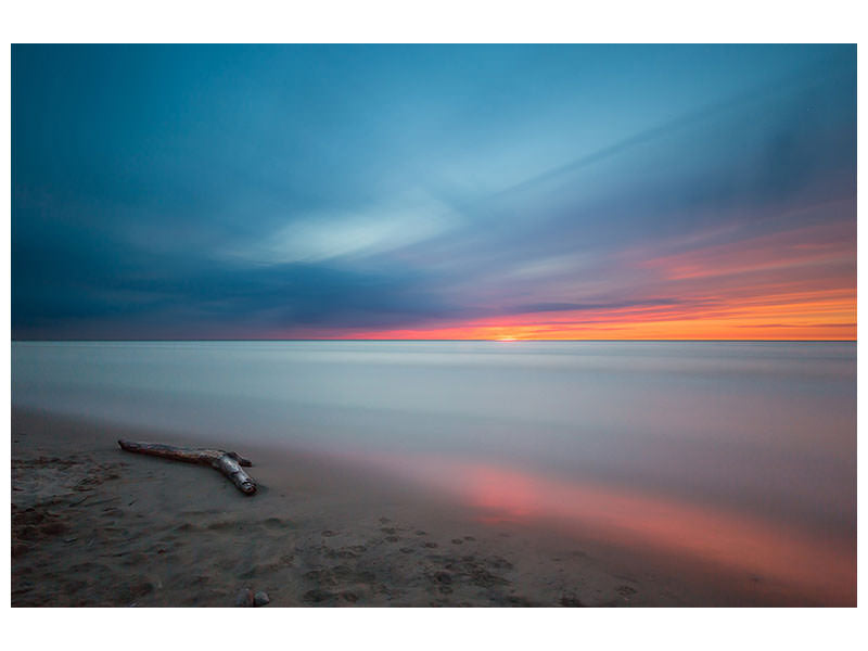 modern-4-piece-canvas-print-beach-in-the-sunset