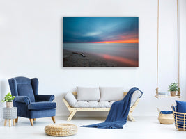 modern-4-piece-canvas-print-beach-in-the-sunset
