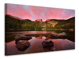 panoramic-3-piece-canvas-print-bear-lake-sunrise