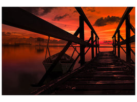 3-piece-canvas-print-beautiful-evening-mood-by-the-sea