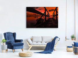 3-piece-canvas-print-beautiful-evening-mood-by-the-sea