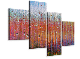 5-piece-canvas-print-behind-glass