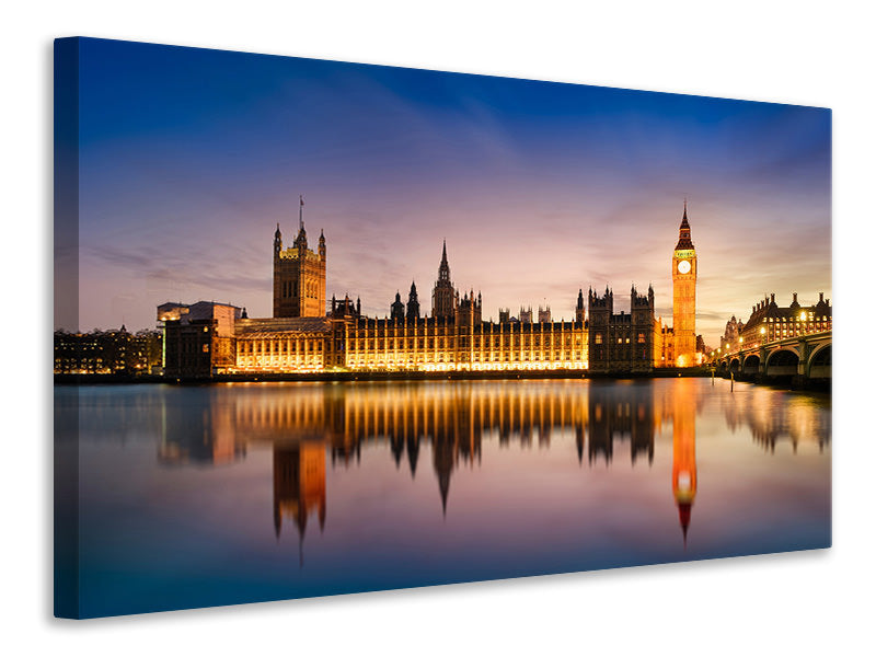 modern-4-piece-canvas-print-big-ben-at-night