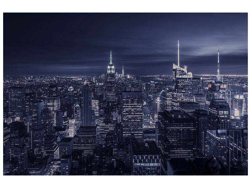 4-piece-canvas-print-blue-city