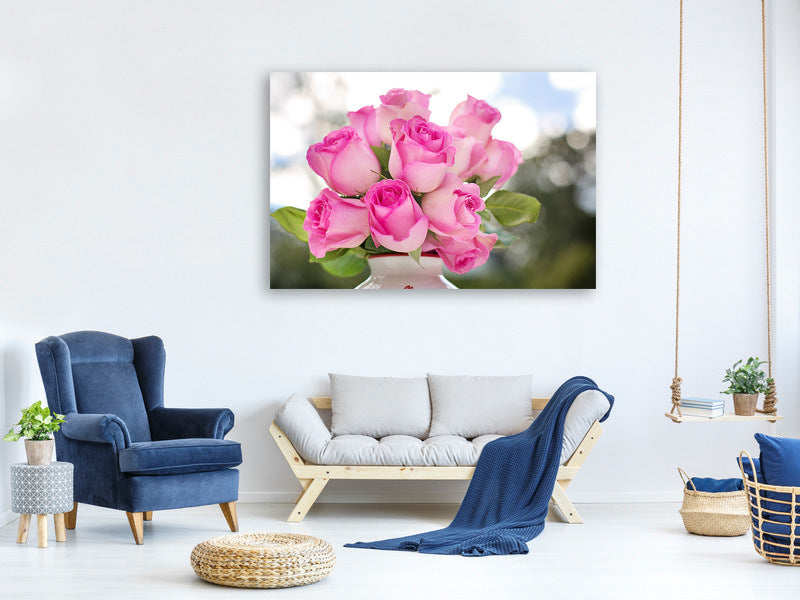 modern-3-piece-canvas-print-bouquet-of-roses-in-pink