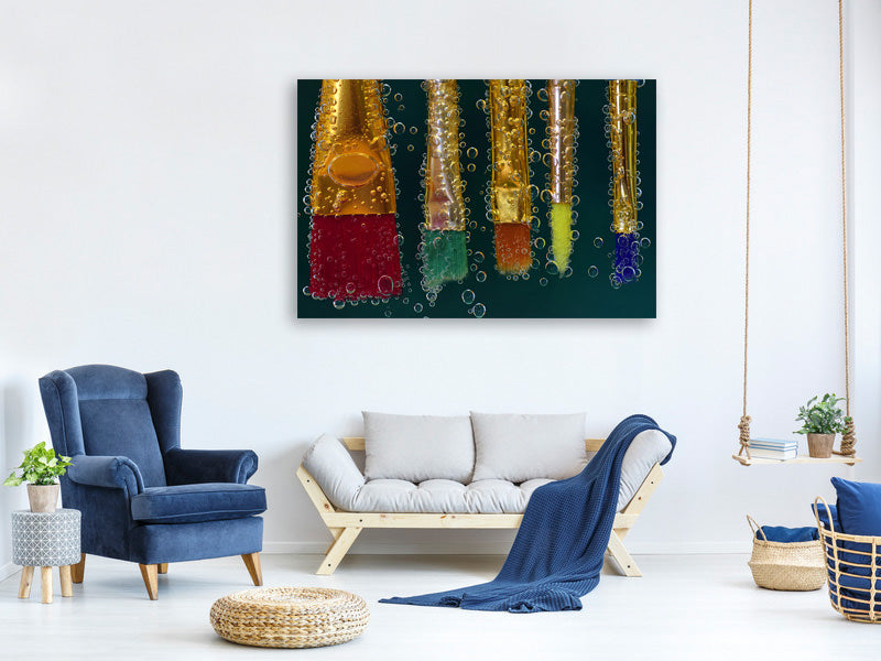 3-piece-canvas-print-brush-in-a-water-bath