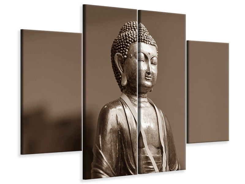 5-piece-canvas-print-buddha-in-meditation-xl