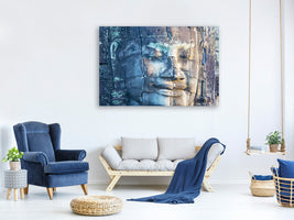 modern-3-piece-canvas-print-buddha-in-rock