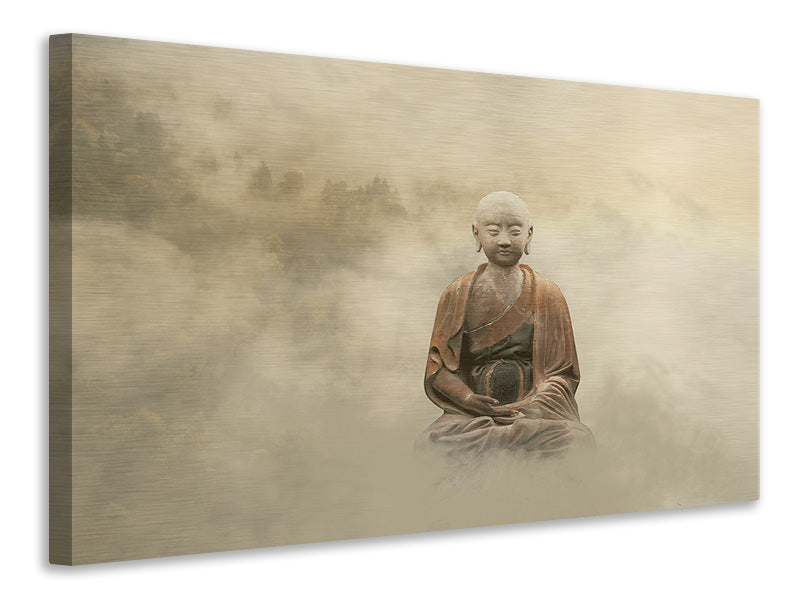 panoramic-3-piece-canvas-print-buddha-in-the-nebulous-light
