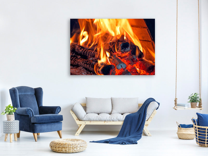5-piece-canvas-print-campfire
