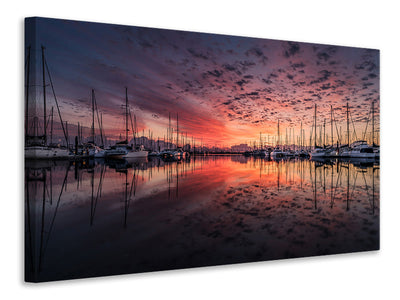 canvas-print-evening-mood-in-the-harbor