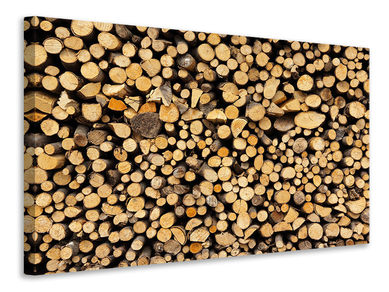 canvas-print-firewood