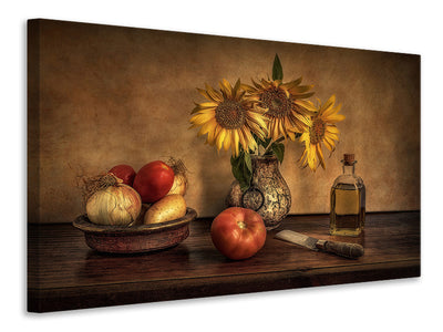 canvas-print-girasoles-en-la-cocina