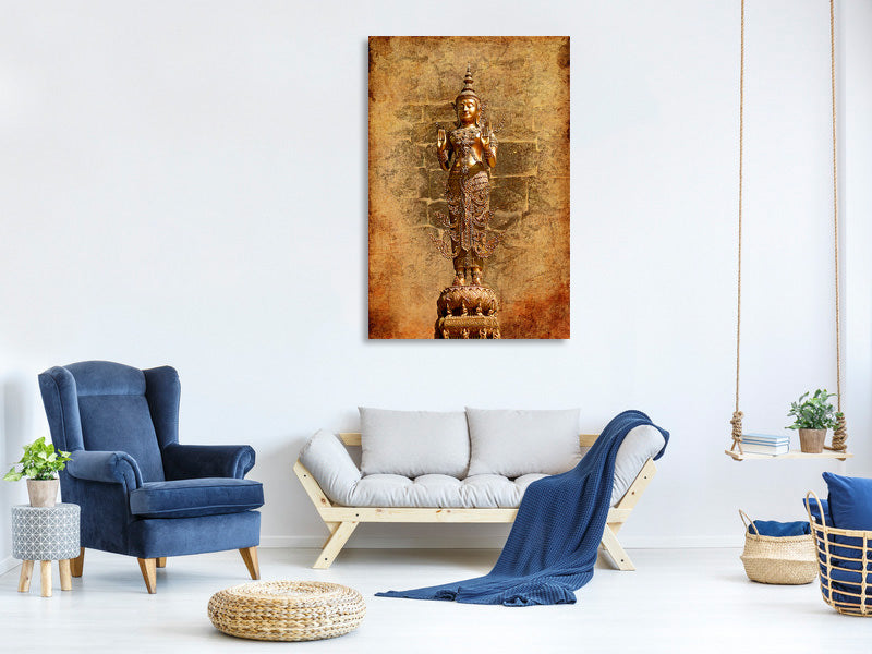 canvas-print-golden-buddha-statue