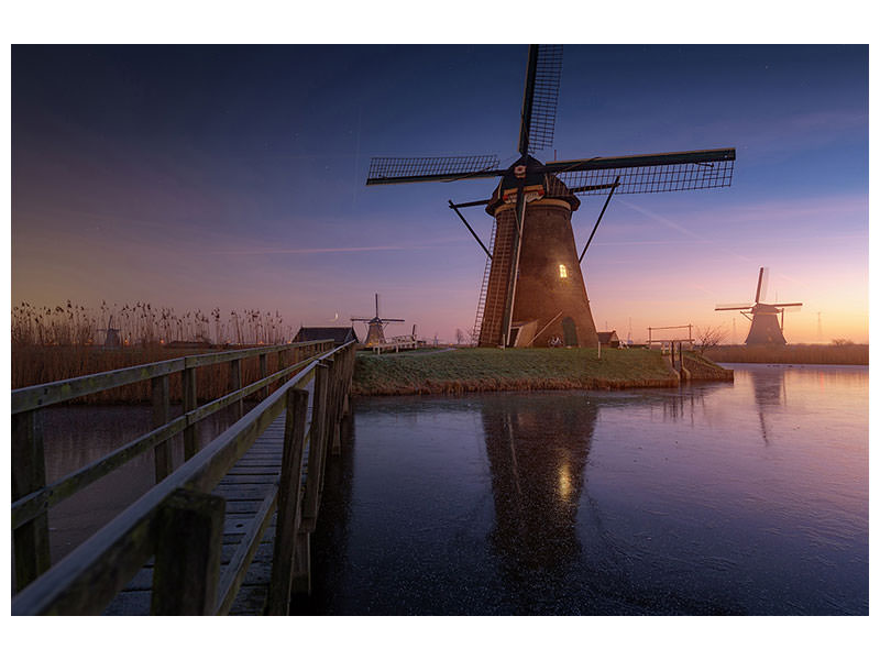 canvas-print-kinderdijk-ii