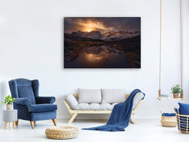 canvas-print-lofoten-mountains