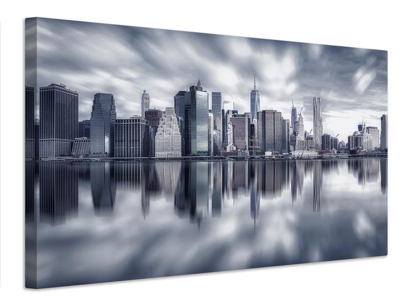 canvas-print-manhattan-reflection-x