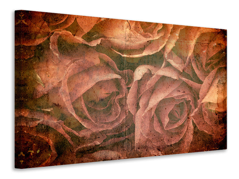 canvas-print-rose-bouquet