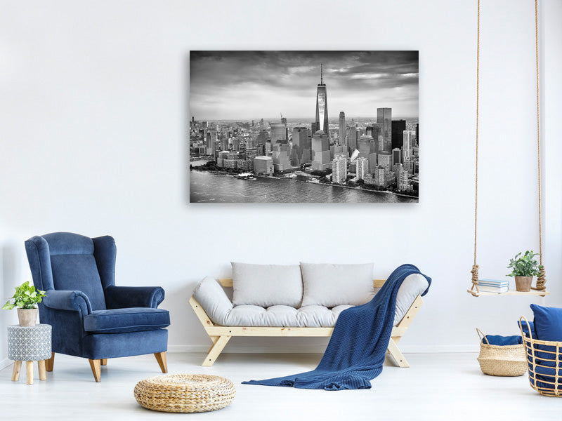 canvas-print-skyline-black-and-white-photography-new-york