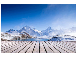canvas-print-sundeck-at-the-swiss-mountain-lake