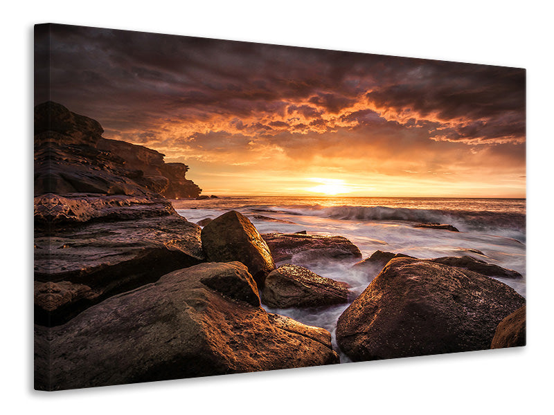 panoramic-3-piece-canvas-print-cape-solander