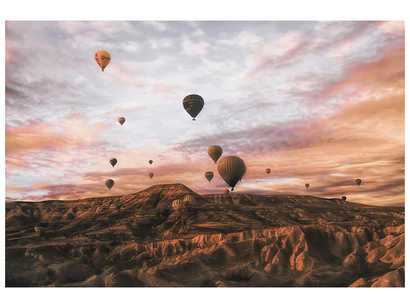 panoramic-3-piece-canvas-print-cappodocia-hot-air-balloon