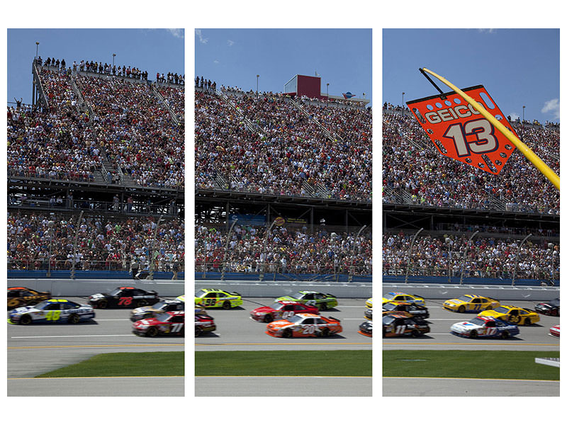 canvas-print-car-racing-in-nascar