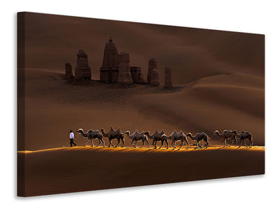 modern-3-piece-canvas-print-castle-and-camels