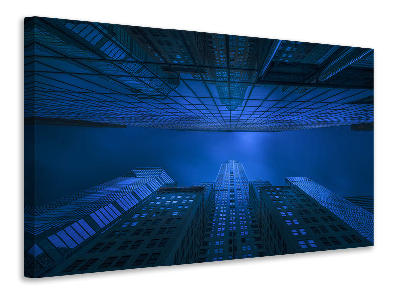 5-piece-canvas-print-chrysler-in-blue