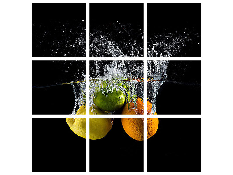 4-piece-canvas-print-citrus-splash