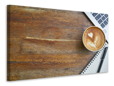 3-piece-canvas-print-coffee-to-work